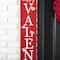 Glitzhome® 5ft. Wooden Happy Valentine's Day Porch Sign